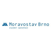 logo MORAVOSTAV Brno, a.s. stavební společnost